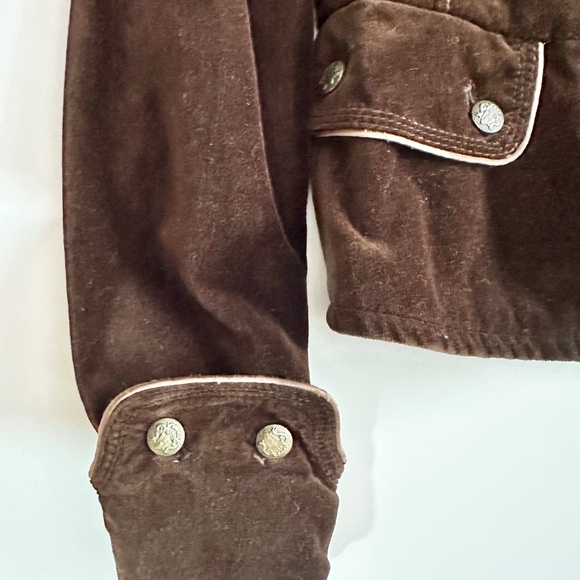 Zara - Military Velvet Jacket - Picture 4 of 13